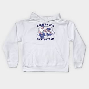 Father and Son Gaming Team Kids Hoodie